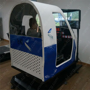 雙座動(dòng)感飛機(jī)模擬駕駛艙